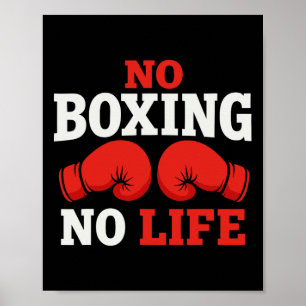 Poster Gants de boxe No Boxing No Life Gants de boxe _2