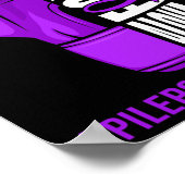 Poster Gants de boxe Personne ne combat seul Epilepsie Ca (Coin)