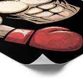 Poster Gants de boxe pour chiens Boxer Chiens de compagni (Coin)