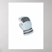 Poster Gants de hockey sur glace (Devant)