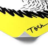 Poster Gants Vana DeVinyl™/Fun-Fur, PVC (Coin)