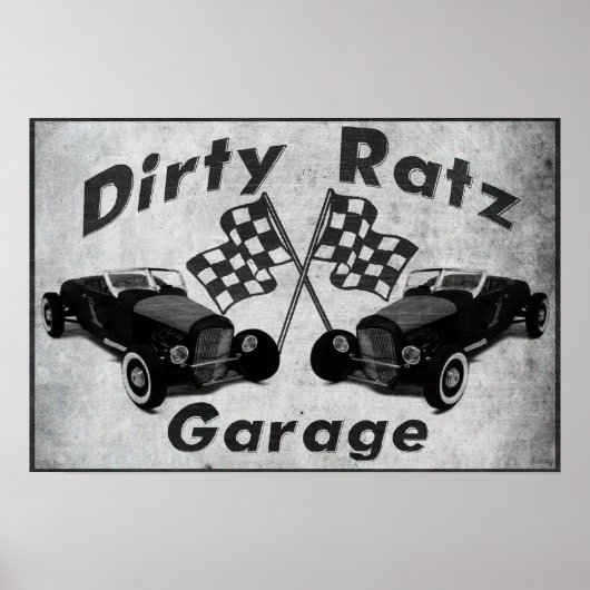 Poster Garage Dirty Ratz (Devant)