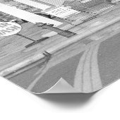 Poster Garage et station de remplissage, 1940. Photo vint (Coin)