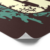 Poster garage retro vintage (Coin)