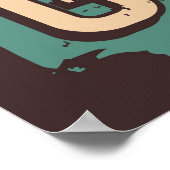 Poster garage retro vintage (Coin)