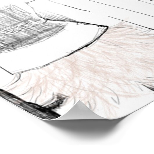 Poster garance dore sketches (Coin)