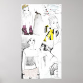 Poster garance dore sketches (Devant)