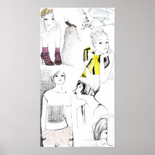 Poster garance dore sketches