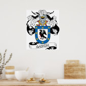 Poster Garcia Family Crest (Cuisine)