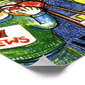 Poster Garçon avec crabe (Coin)