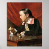 Poster Garçon avec un écureuil, par John Singleton Copley (Devant)