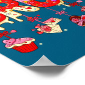 Poster Garçon Bruh Mème Saint Valentin Drip Glace Enfants (Coin)