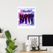 Poster garçon cinq (Bureau à domicile)