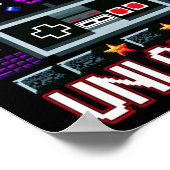 Poster Garçon d'anniversaire Niveau 12 Débloqué Drôle de  (Coin)