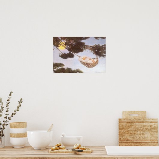 Poster Garçon dans Hassoc Tree par Jessie Willcox Smith (Cuisine)