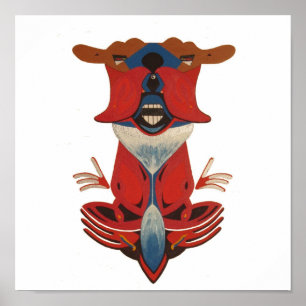 Poster garçon de pigeon