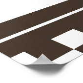 Poster Garçon de voiture de course rapide un 1er annivers (Coin)