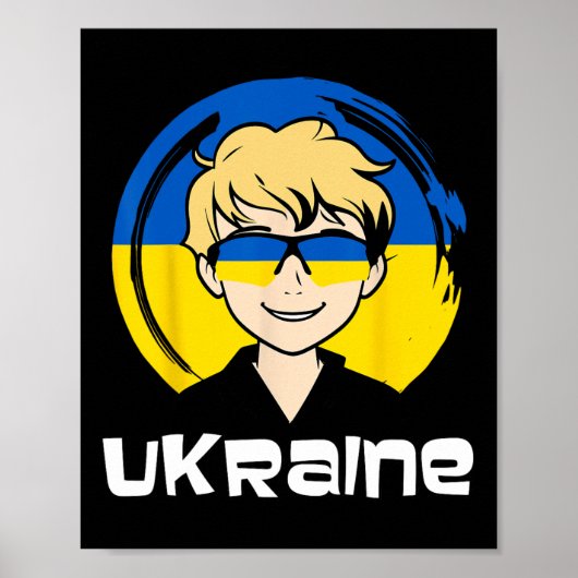 Poster Garçon d'Ukraine (Devant)