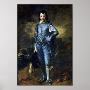 Poster Garçon En Bleu (Portrait De Jonathan Buttall) Par