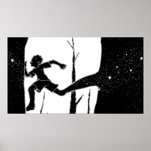 Poster Garçon en cours (Devant)