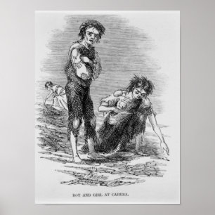 Poster Garçon et fille chez Cahera