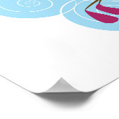 Poster Garçon jouant de la guitare pour l'amour de la fil (Coin)