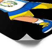 Poster Garçon moitié guatémaltèque moitié ukrainien Drape (Coin)