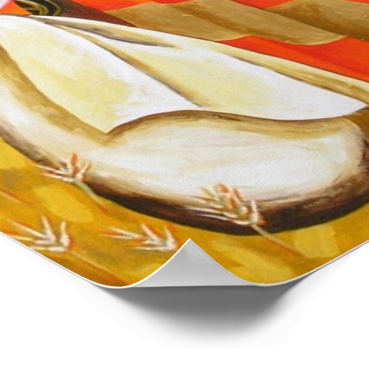 Poster garçon nigerian (Coin)