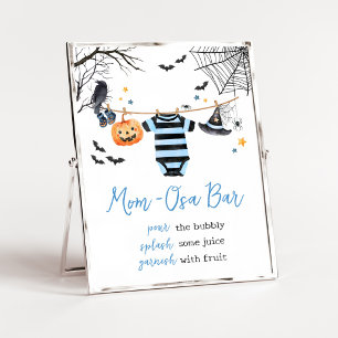 Poster Garçon Petit Boo Halloween Maman Osa Panneau de Ba