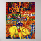 Poster Garçons À Cheval Cochon (Devant)