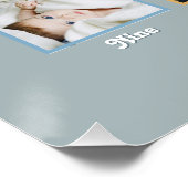 Poster Garçons Cool Dude Première année Anniversaire Phot (Coin)