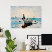 Poster Garçons dans un Dory par Winslow Homer (Bureau à domicile)
