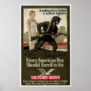 Poster Garçons de victoire
