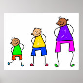 Poster Garçons en croissance (Devant)