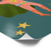 Poster Garçons Moderne Superhero Anniversaire de enfant A (Coin)