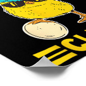 Poster Garçons Vêtements de Pâques Oubliez les oeufs Je c (Coin)