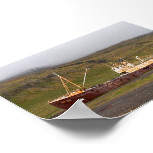 Poster Gardar BA 64 shipwreck (Coin)