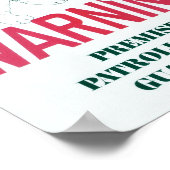 Poster Garde Cat (Coin)