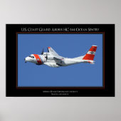 Poster Garde côtière HC-144 Ocean Sentry (Devant)