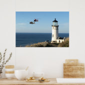Poster Garde côtière MH-65 Dolphin & MH-60 Jayhawk (Cuisine)