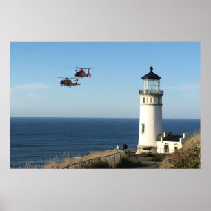 Poster Garde côtière MH-65 Dolphin & MH-60 Jayhawk