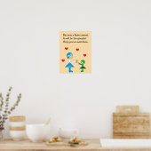 Poster Garde d'enfants : (Cuisine)