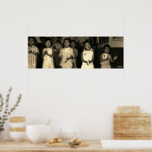 Poster Garde d'enfants Vintage China Changsha (Cuisine)