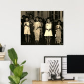 Poster Garde d'enfants Vintage Chine Changsha (Bureau à domicile)
