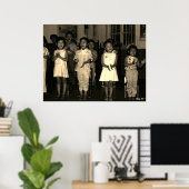 Poster Garde d'enfants Vintage Chine Changsha (Bureau à domicile)