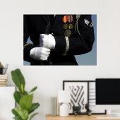 Poster Garde d'honneur de la Force aérienne (Bureau à domicile)