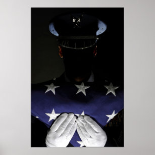 Poster Garde d'honneur USAF