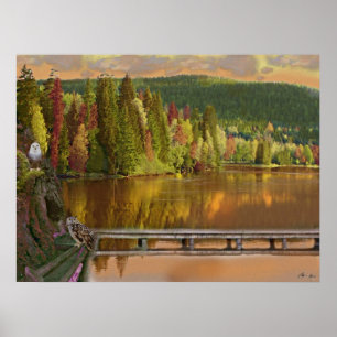 Poster Garde du lac