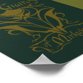 Poster Garde elfe de Mirkwood Nom (Coin)