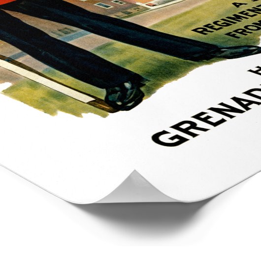 Poster Garde-grenades canadienne (Coin)